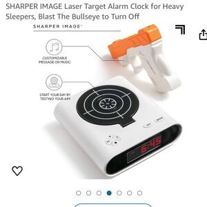 Laser Target Alarm Clock